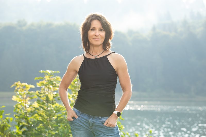 Barbara Kratzer am See